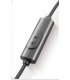 PA378 - Metal in-ear mini sleep headset heavy bass wired earplugs